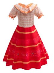 Encanto Cosplay Magic Dress & Bag Full House Show Costume Halloween Role Play
