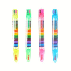 20 Colors Drawing Crayons Set Kids Coloring Graffiti Crayon