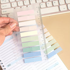 200 Sheets PET Sticky Notes Index Stickers Note Stickers Label Paper