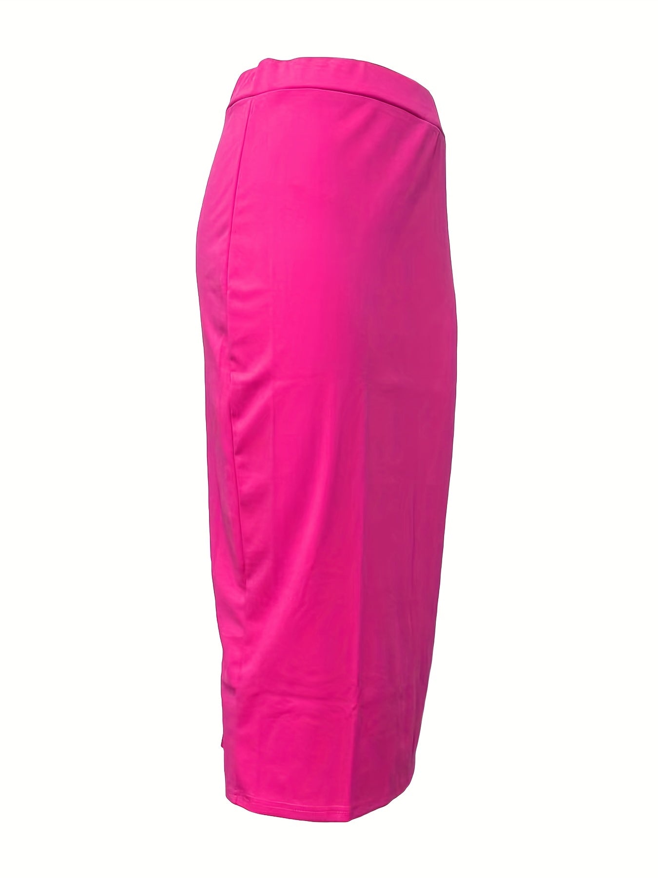 Back Split Bodycon Skirt for Women