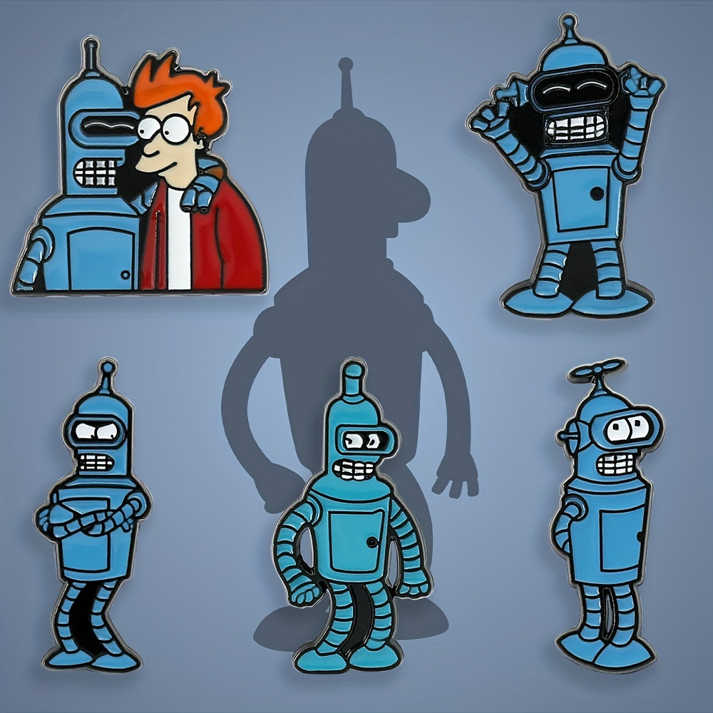 Robot Emotion Management Pin For Boys