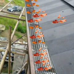 Durable Mesh Cover to Keep Leaves and Clogs Out
