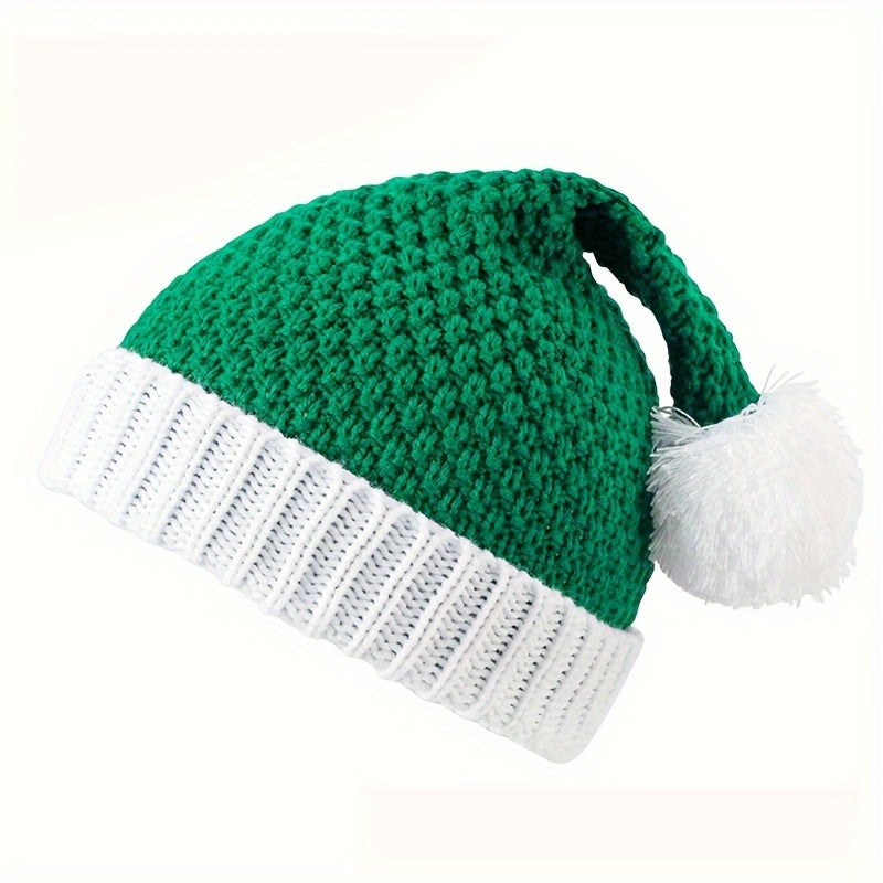 Christmas Knitted Hat Santa Claus Gift Woolen Hat
