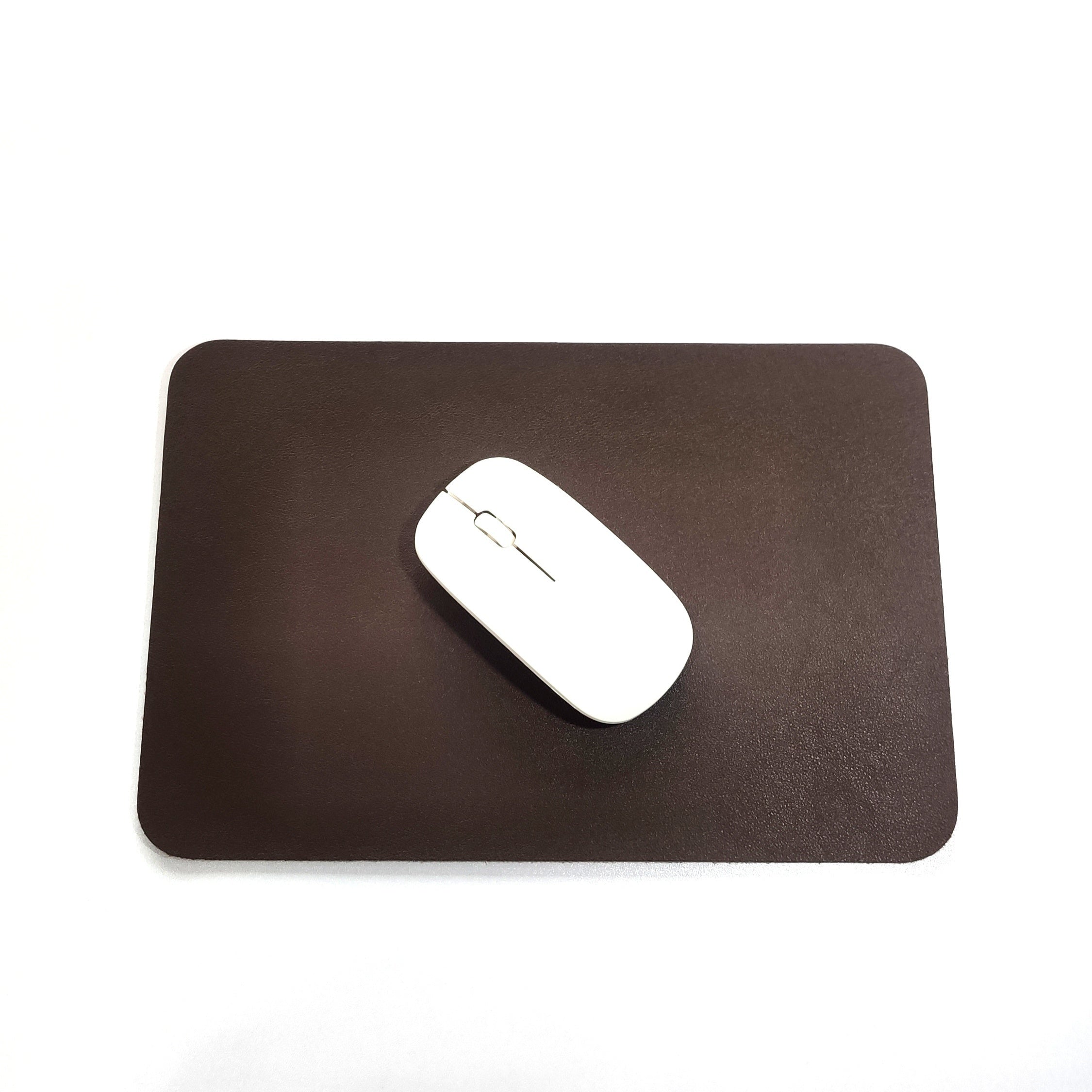 Small Leather Mouse Pad Desk Pad Waterproof Tablecloth Writing Desk Mat