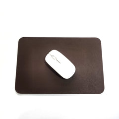 Small Leather Mouse Pad Desk Pad Waterproof Tablecloth Writing Desk Mat