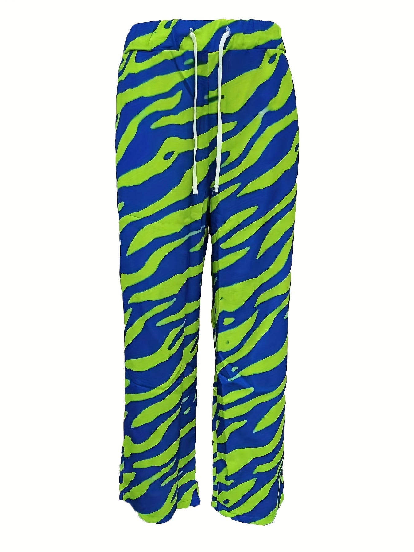 Men's Hippie Straight Pants Loose Casual Outdoor Trousers