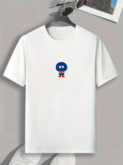 Men's Doodle T-Shirt Stretch Breathable Tee