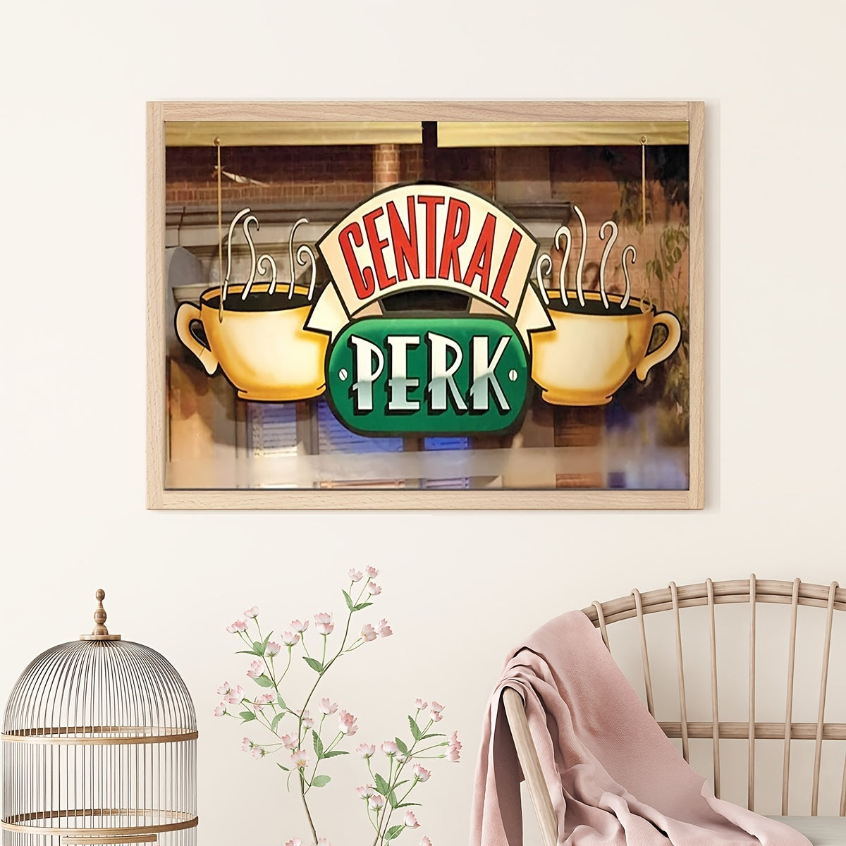 Central Perk Art Diamond Painting Kit Tools For Adults & Kids 5D DIY Gems