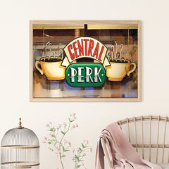 Central Perk Art Diamond Painting Kit Tools For Adults & Kids 5D DIY Gems