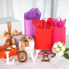 72pcs Small Gift Bags With 72 Sheets Paper 12 Colors Bulk Party Favor Bags