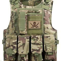 Skeleton Embroidered Morale Patch for Caps Uniforms Vests Backpacks