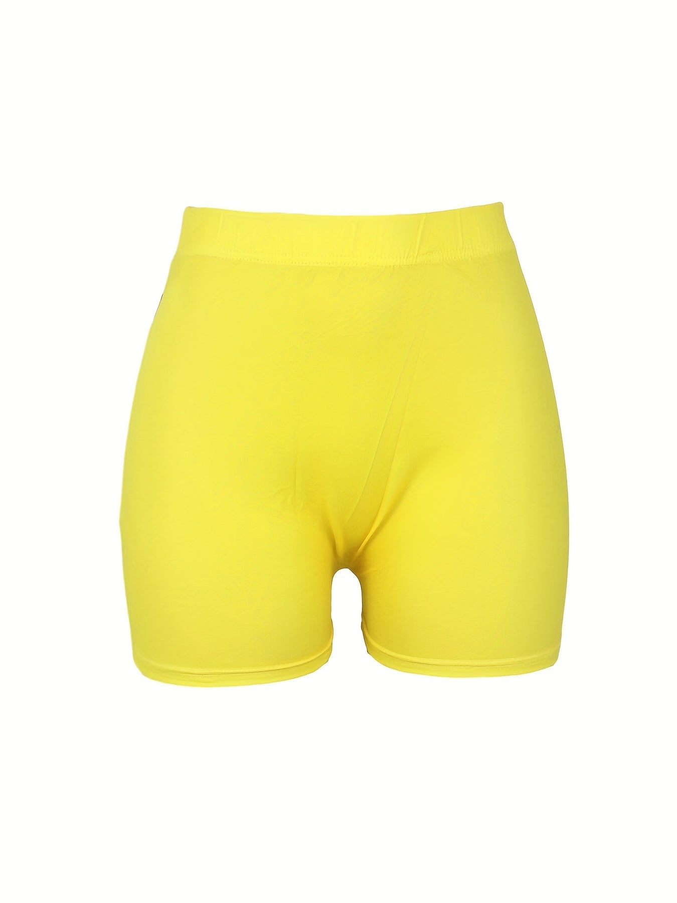 Colorblock Yoga Shorts for Women