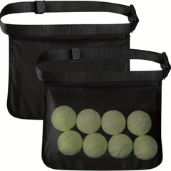 Nylon Tennis Ball Holder Waist Bag for Outdoor Sports