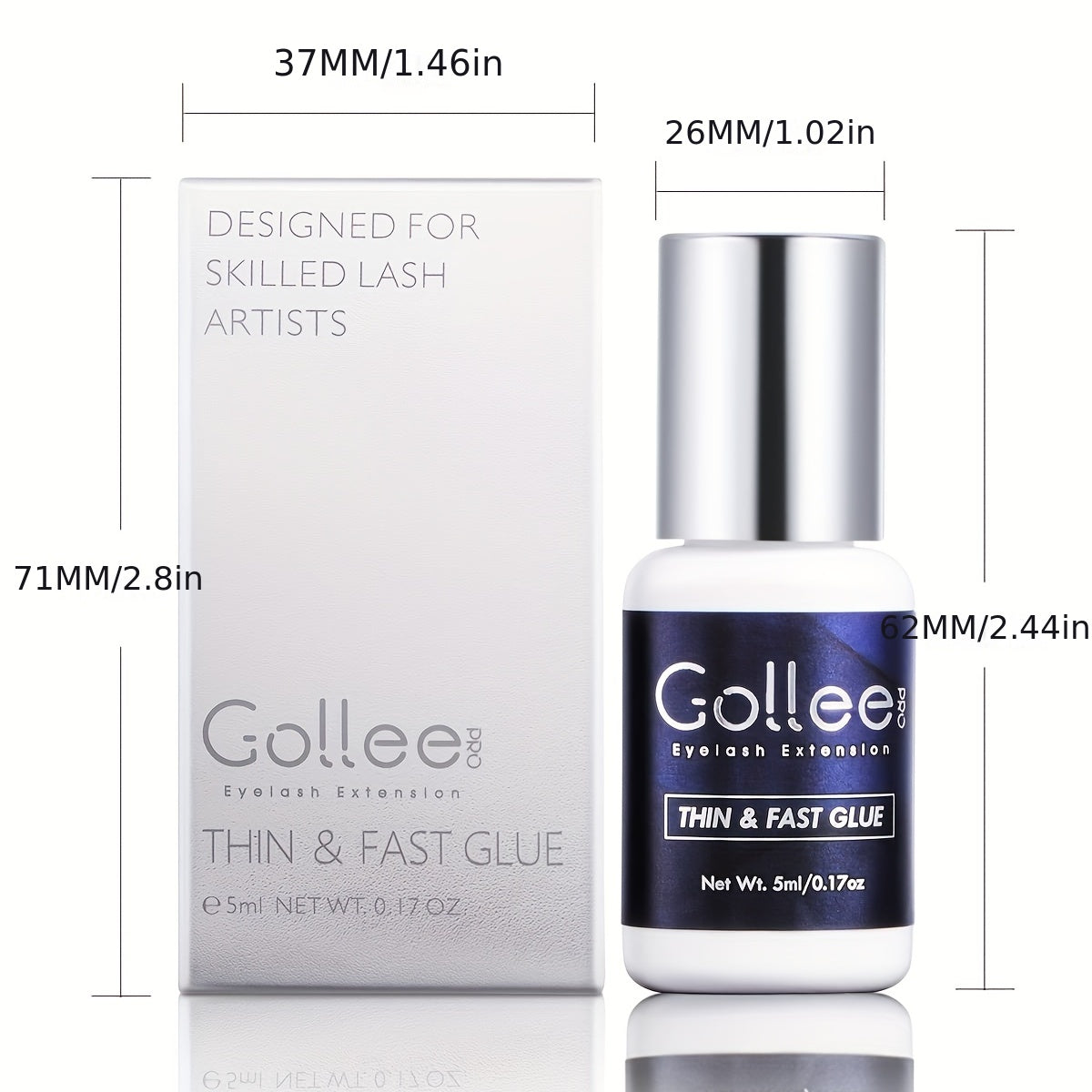 3D Water Mink Fast 0.5 Sec Eyelash Extension Glue