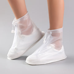 Waterproof Shoe Covers PVC Rubber Sole Reusable Shoe Cover Non slip