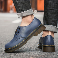 Men's Lace-Up Derby Shoes Business Wedding Dark Academia