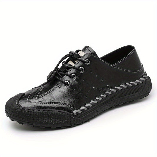 Men's Stitch Elastic Band Sneakers for Hiking Climbing