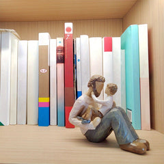 Father And Son Style Bookstand Bookshelf Decorations