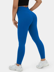 Sports Leggings Women's Plus Wrap High Waist Skinny Yoga Pants