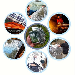 Outdoor Sports Aluminum Survival Blanket