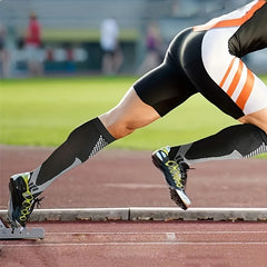 Men's Compression Sport Socks for Basketball Football