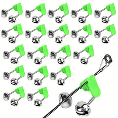 50pcs Plastic Fishing Bell Clips Rod Bite Alarm Ring Outdoor Accessories