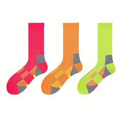 Geometric Pattern Sports Socks for Women
