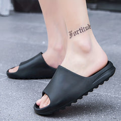 Men's Pillow Slides Casual Non Slip Slippers Open Toe Shoes