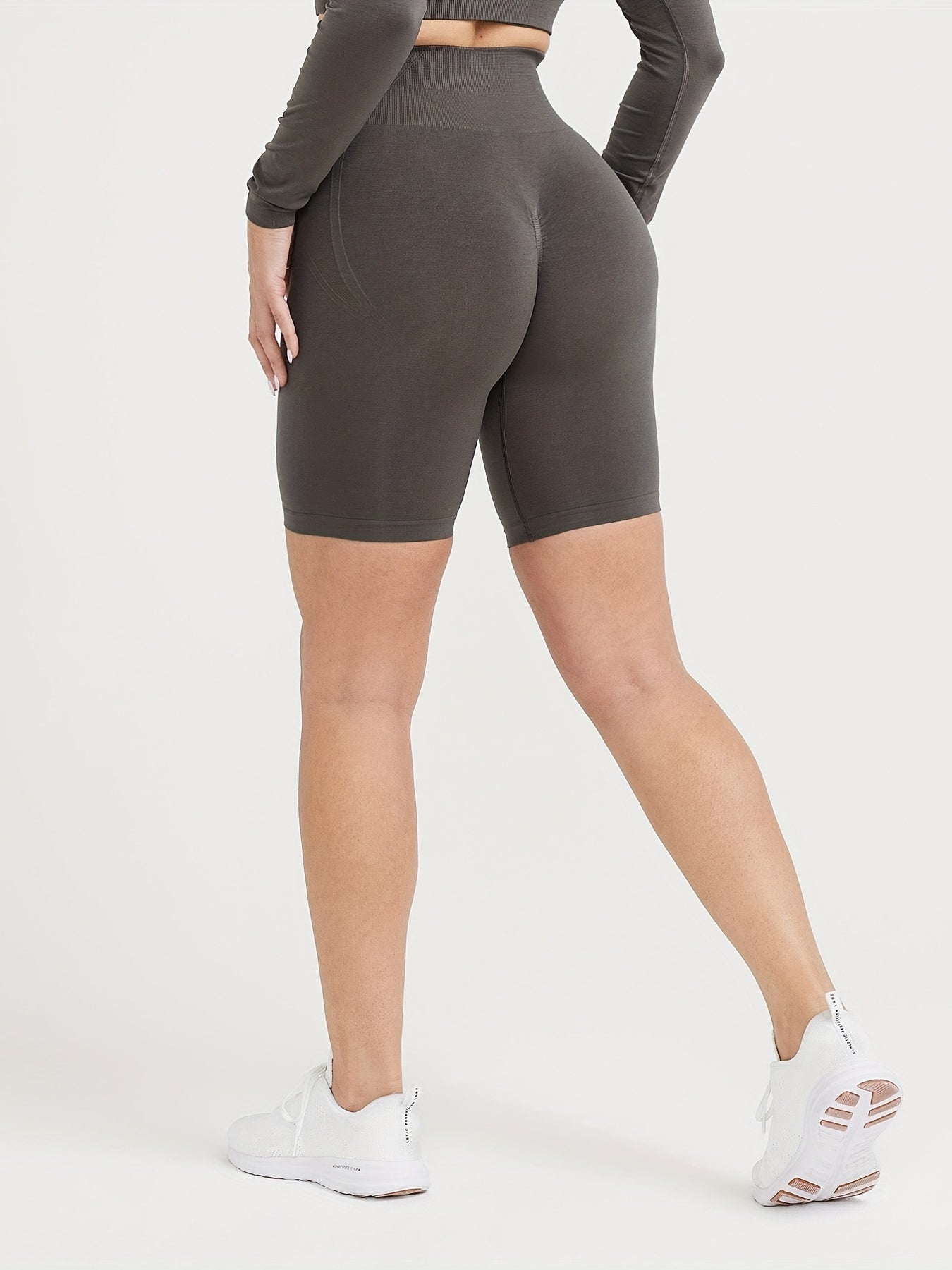 High Waist Seamless Yoga Shorts Hip Lifting Leggings Women's Activewear