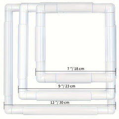 3pcs Universal Clip Frame Set for Embroidery Quilting Cross Stitch