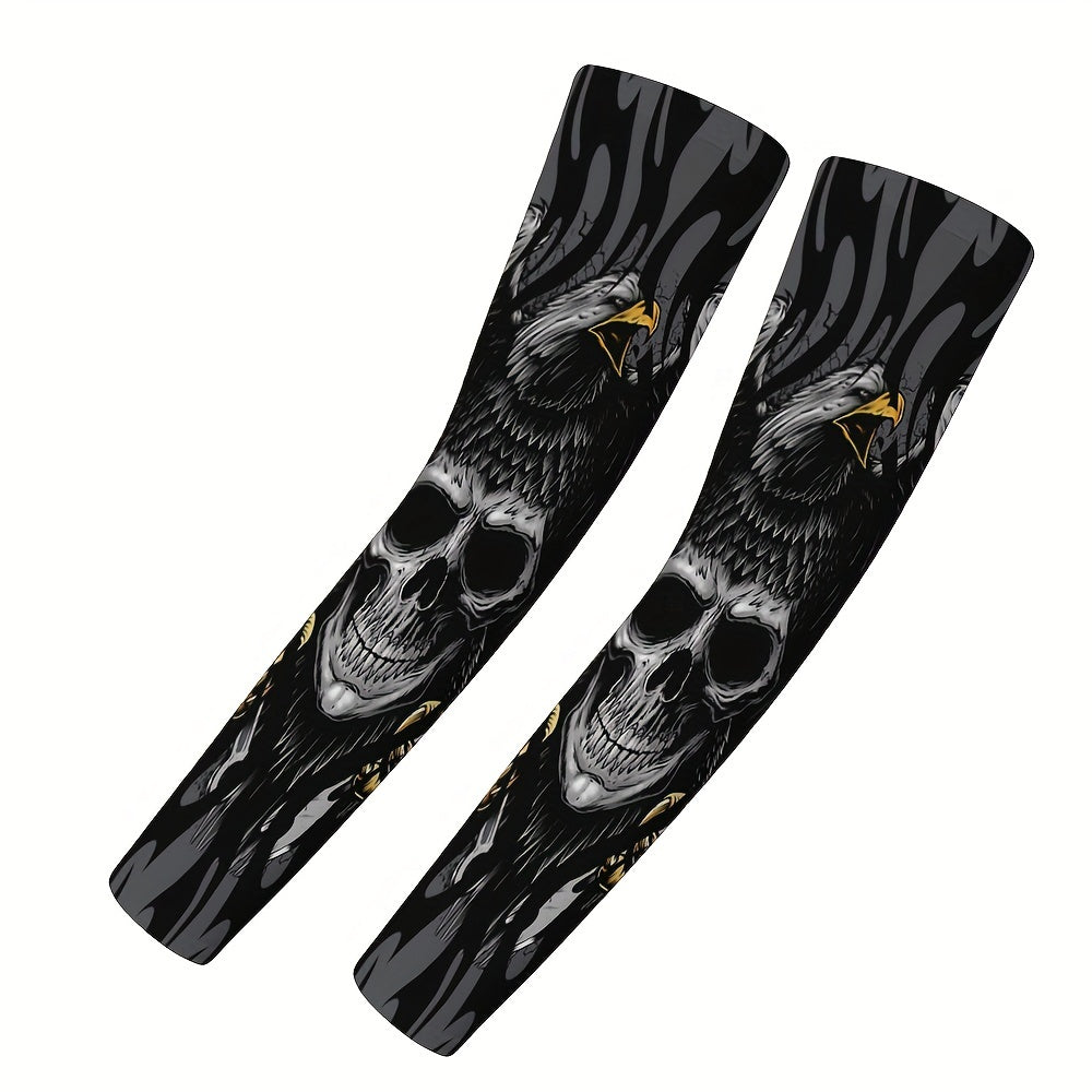 Summer Sunscreen Arm Sleeves UV Protection for Outdoor Sports