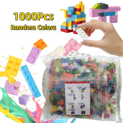 1000pcs Small Building Blocks Bagged Set ABS Material
