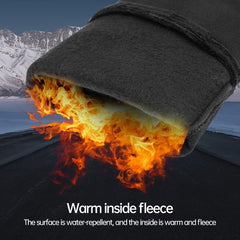 Men's Waterproof Velvet Winter Gloves Windproof Coldproof Outdoor Sports