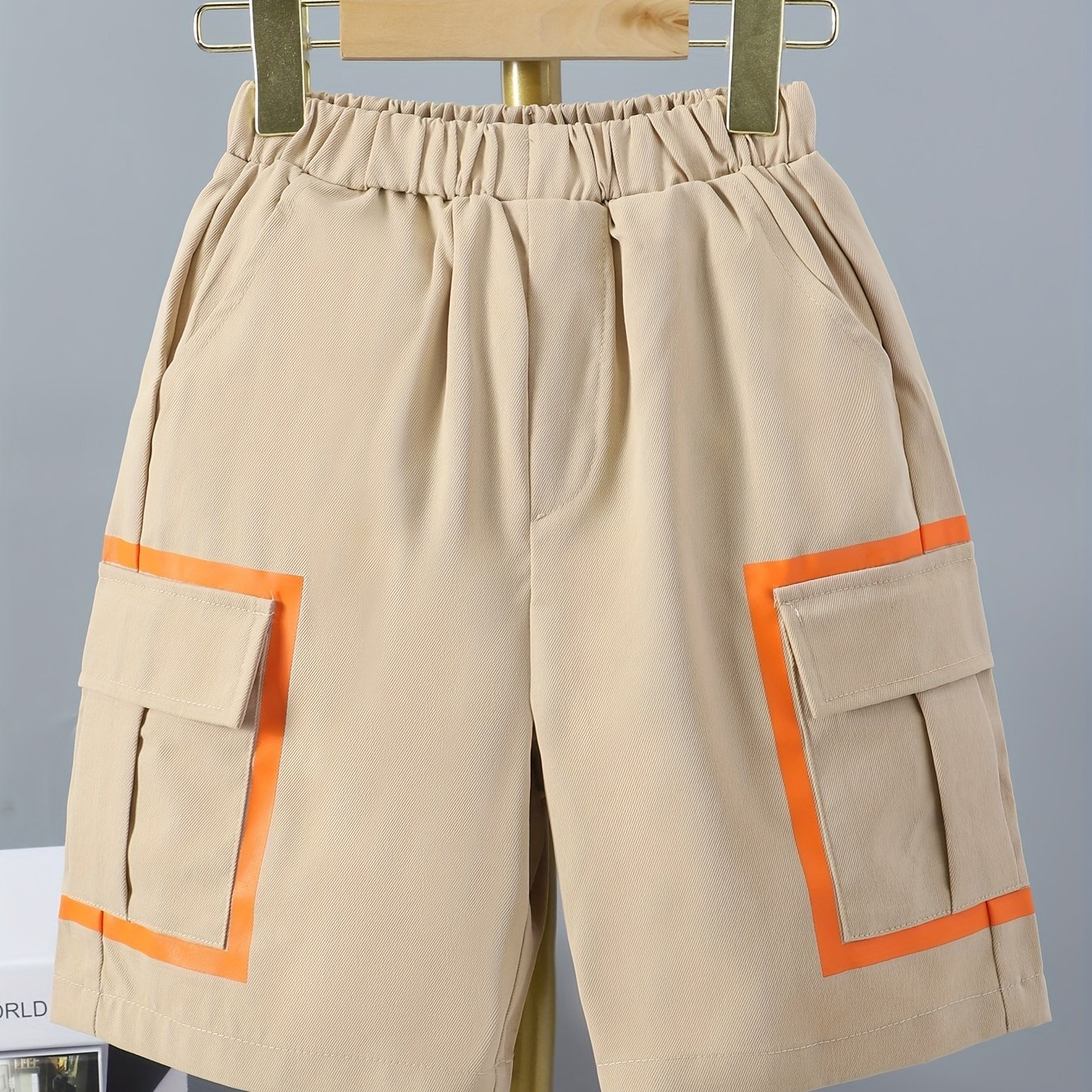 Boys Cargo Shorts Soft Comfortable Breathable Summer Kids Clothes
