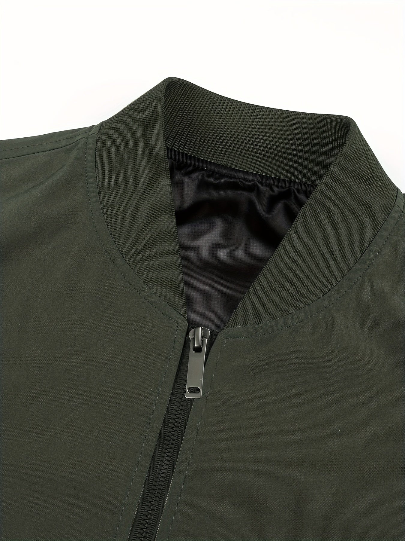 Men's Lightweight Zip Up Jacket Coat for Spring Fall