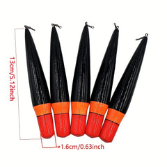 5pcs Fishing Float 12G Bobber 5 12inch Metal Swivel