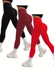High Waist Yoga Leggings Workout Tight Pants