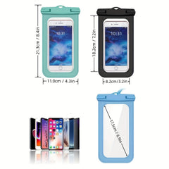 Waterproof Dry Bag & Phone Case Roll Up Sack for Water Activities