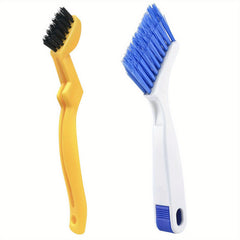 2pcs Small Cleaning Brushes for Kitchen & Bathroom Sink