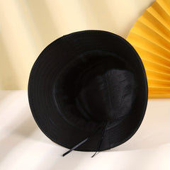 Men's Letter Print Fisherman Hat Bucket Hat