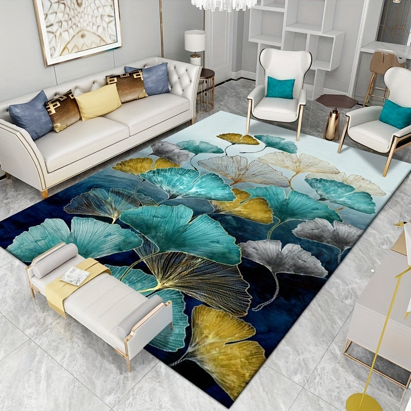 Nordic Style Soft Living Room Area Rug Modern Minimalist Design