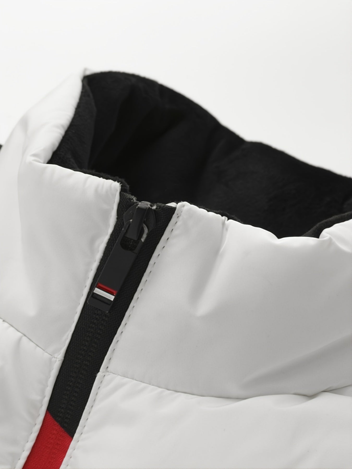 Men's Casual Loose Stand Collar Sleeveless Fleece Warm Vest