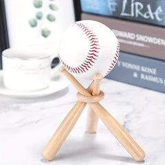 Mini Baseball Bat Bracket Baseball Holder Golf Tennis Ball Display Stand