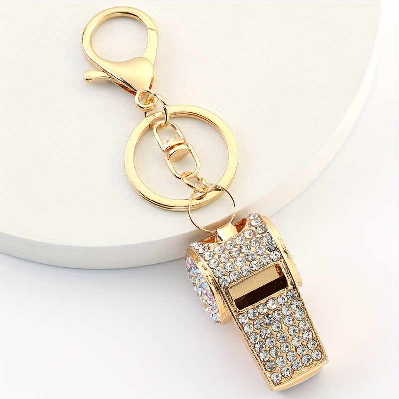 Metal Referee Whistle Luggage Pendant Outdoor Survival Emergency Whistle