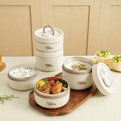 304 Stainless Steel Insulated Lunch Box Leakproof Sealed Bento Box