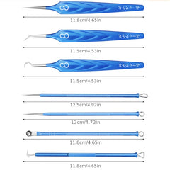 Acne Needle Set Pimple Remover Tweezers Medical Cleaning Tool