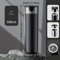 Vacuum Cup With Temperature Display Insulated Water Bottles Travel Thermal Cups