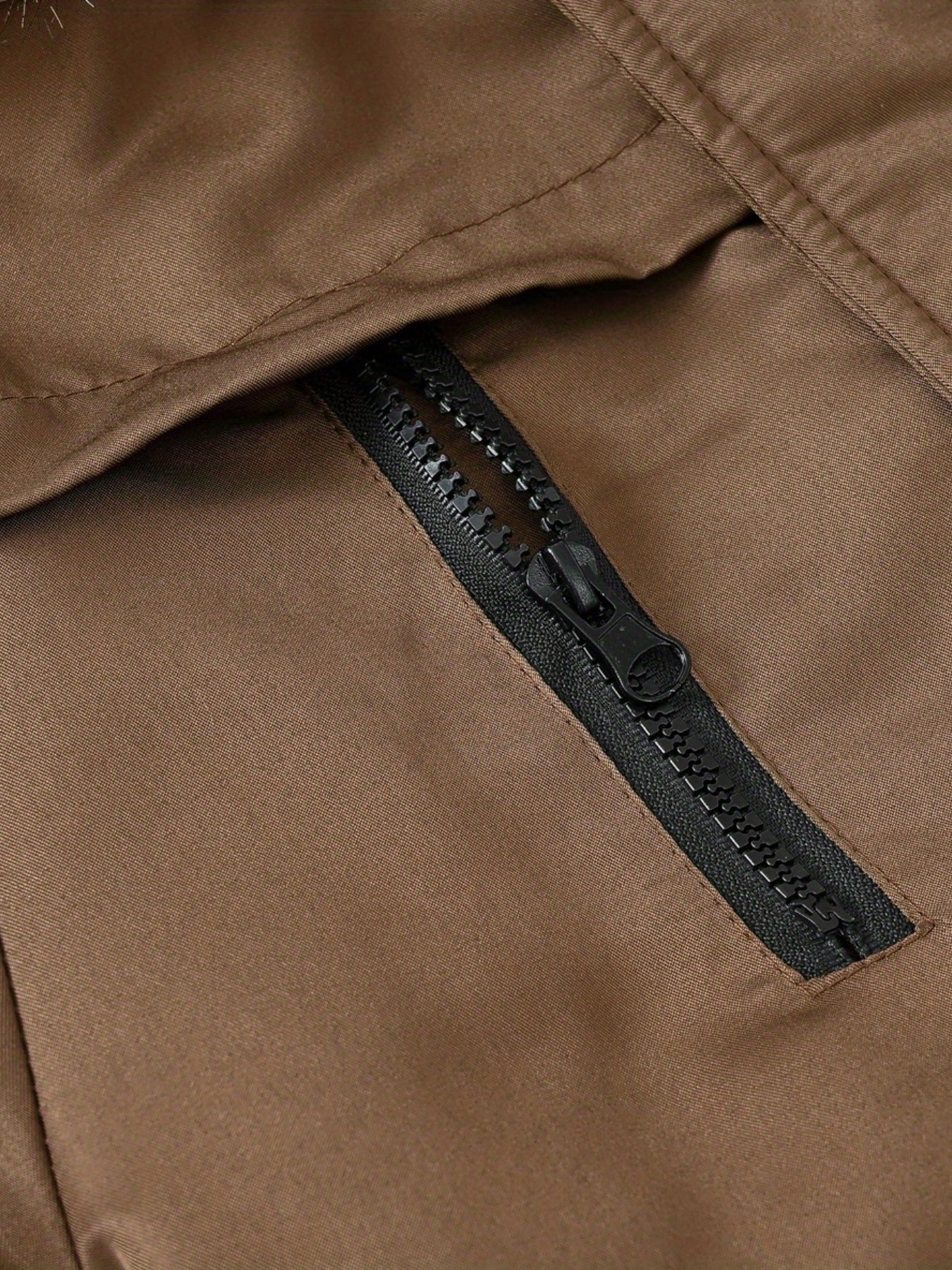 Teen Winter Coat with Detachable Hood, Casual Pockets