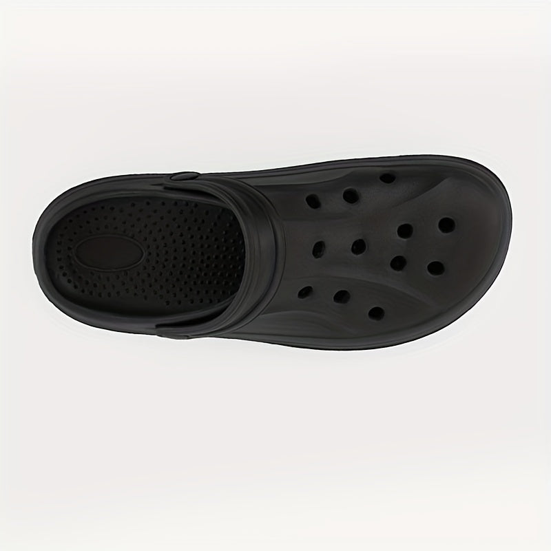Unisex Lightweight Comfy Clogs Hollow Out Non Slip Garden Shoes