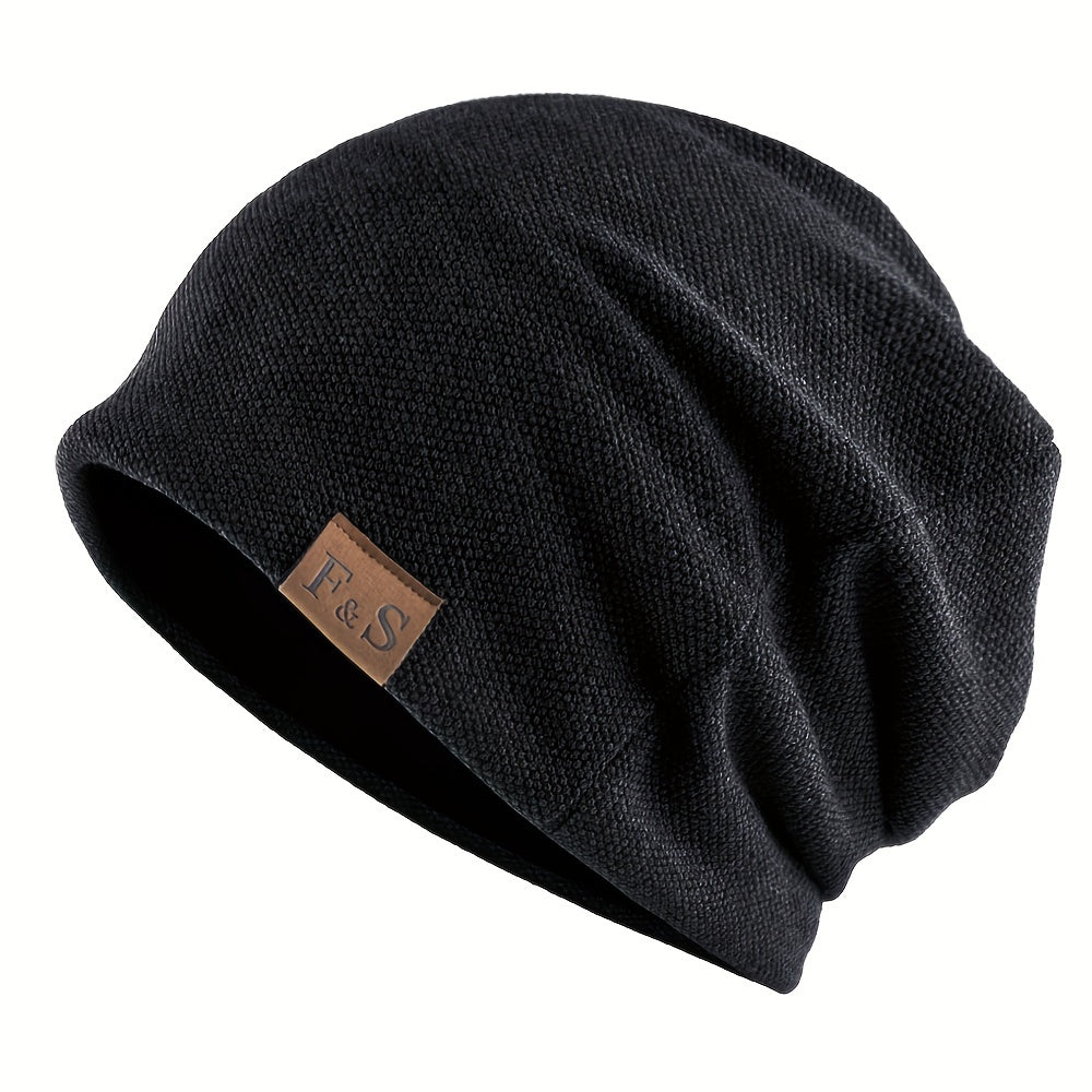 Solid Cotton Men's Pullover Cap for Spring and Summer
